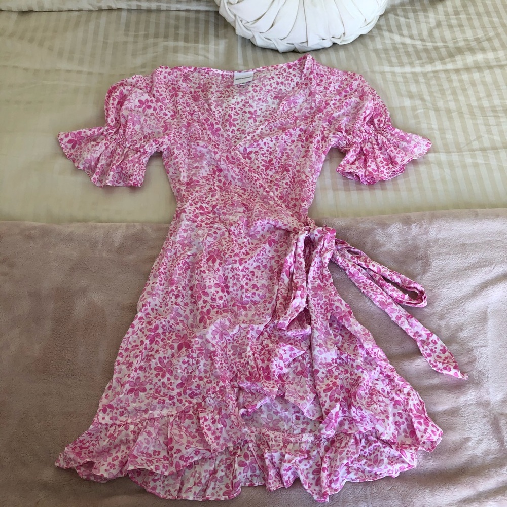 Skylar + Madison floral wrap dress